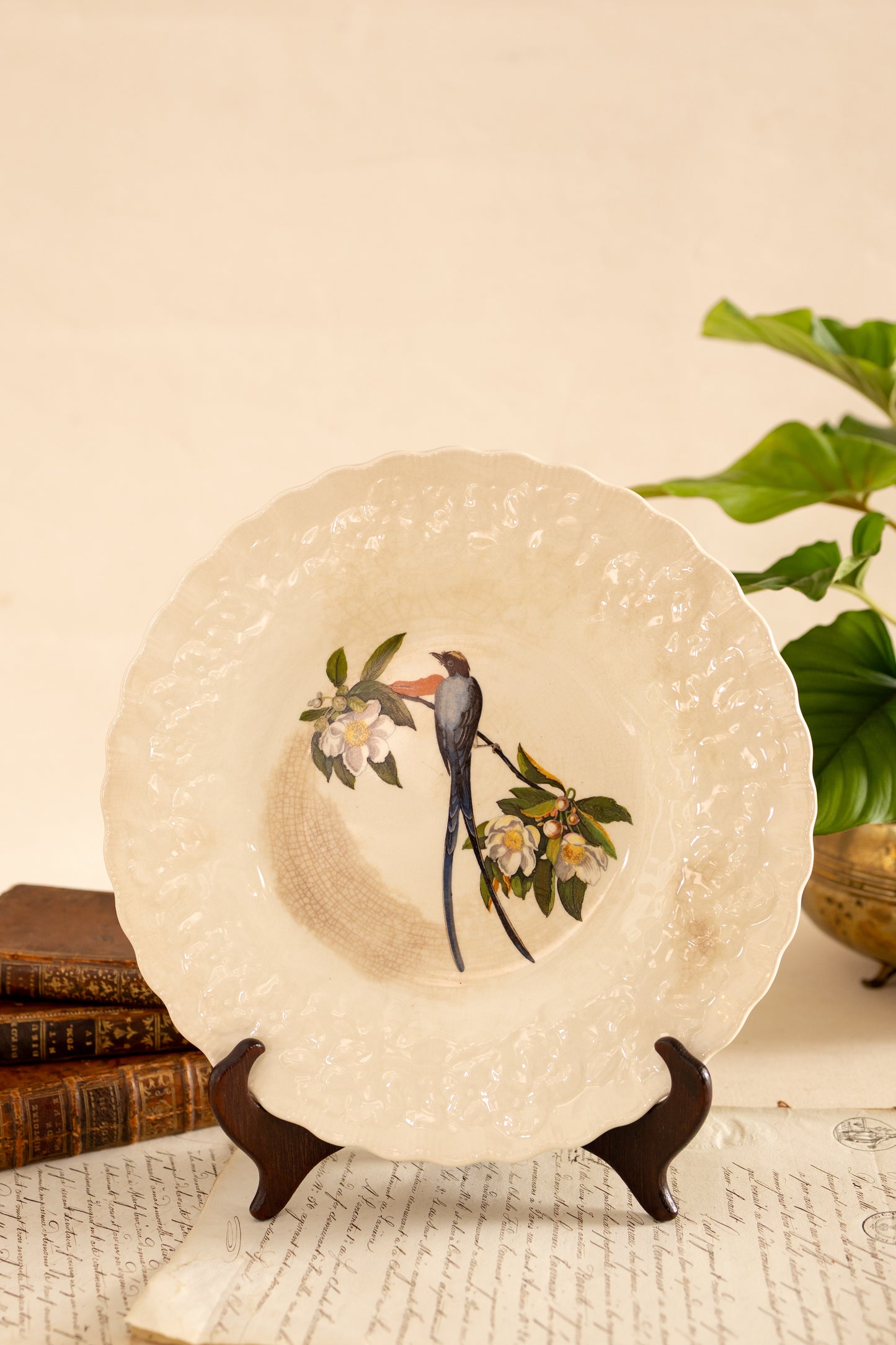 Alfred Meakin Audubon Bird Dinner Plates
