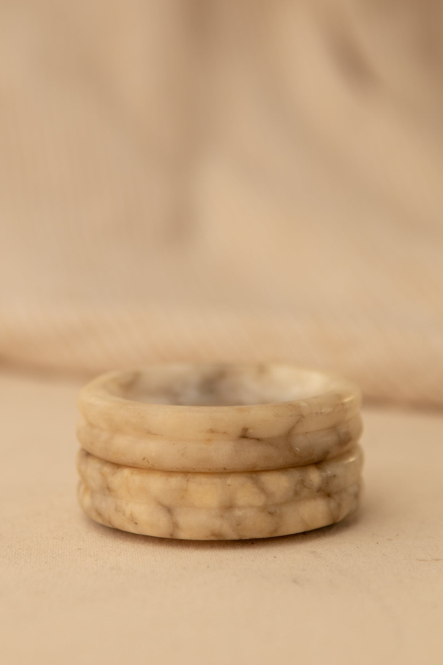 Alabaster Ring Dish (Lighter)