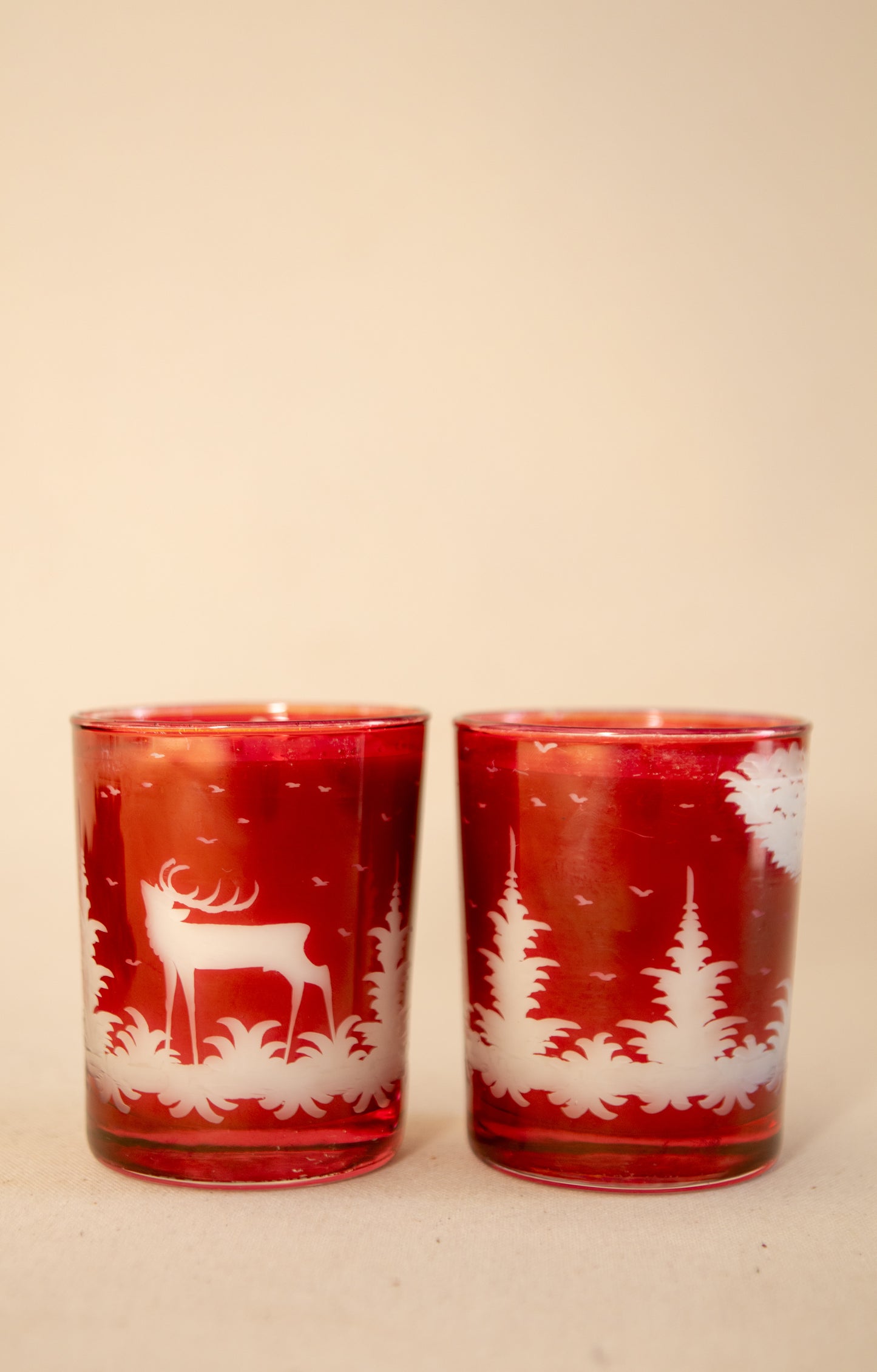 Bohemian Crystal Tumbler Candle