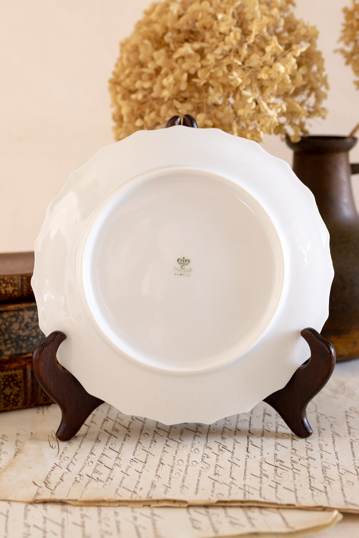 Limoges Butterfly Plate