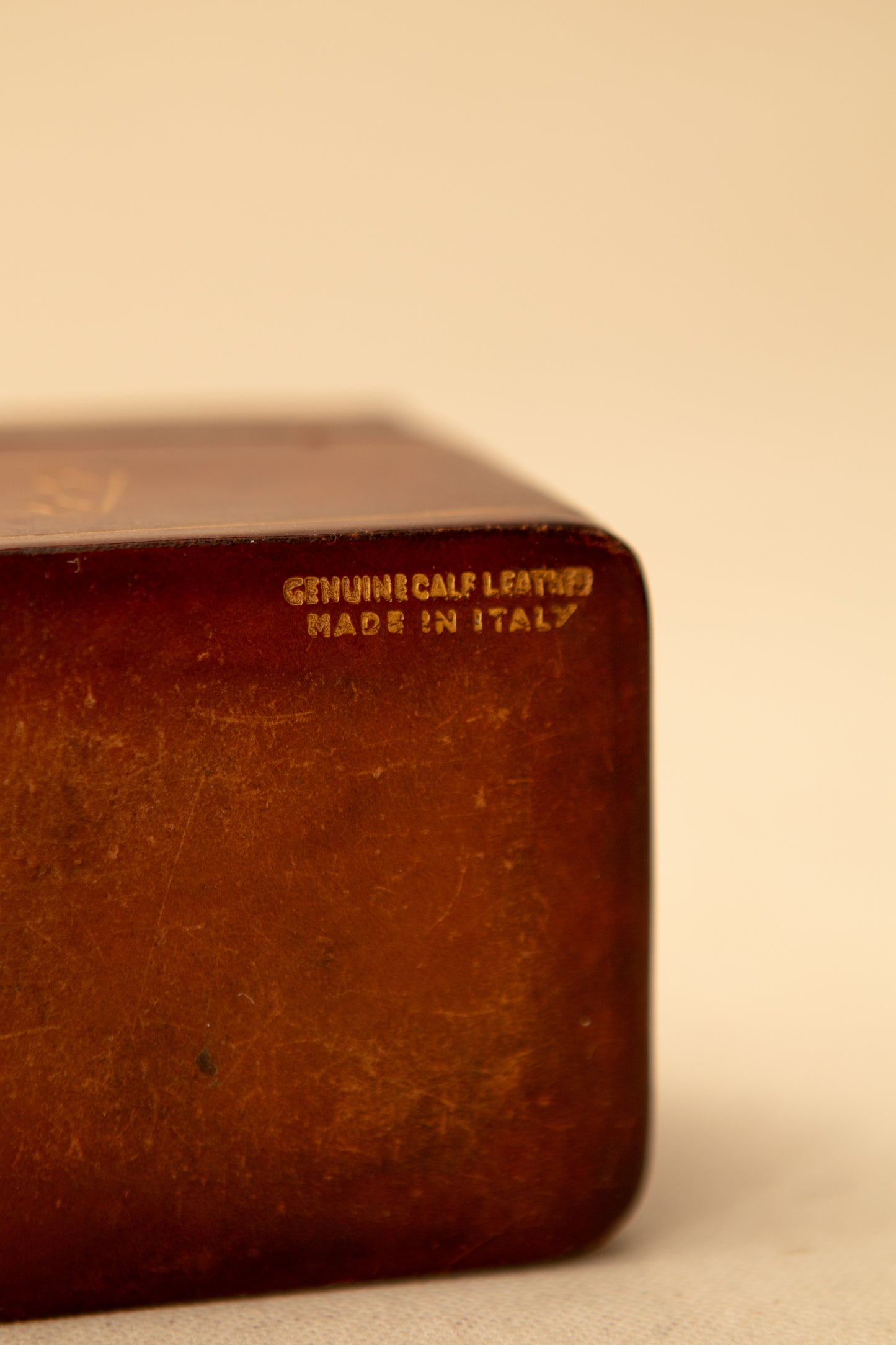 Italian Leather Double Card Holder