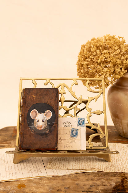 Brass Adjustable Book Stand