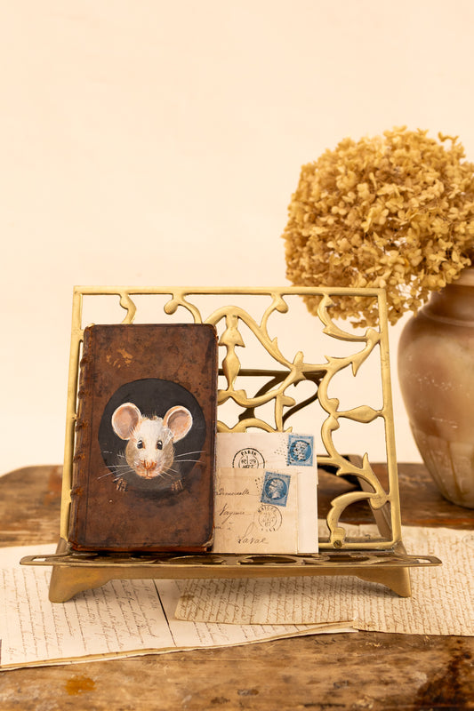 Brass Adjustable Book Stand