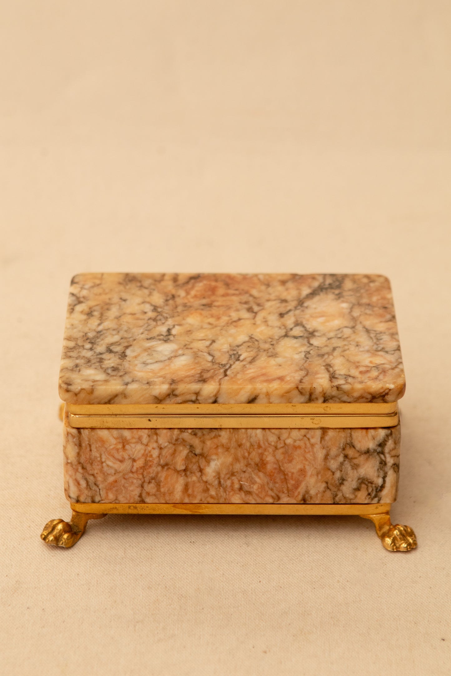 Alabaster Jewelry Casket
