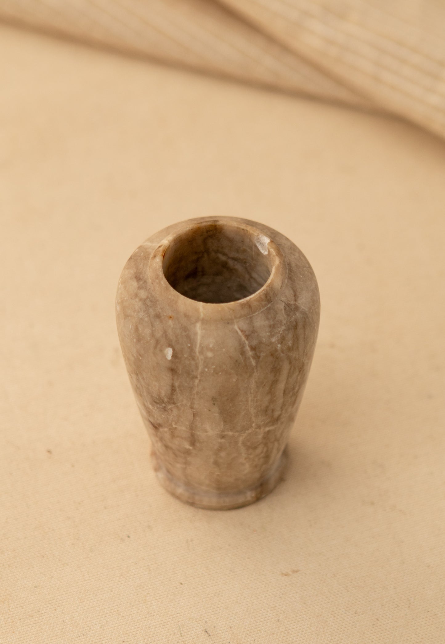 Alabaster Matchstick Holder