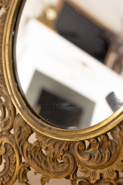 Ornate Gilt Mirrored Frame