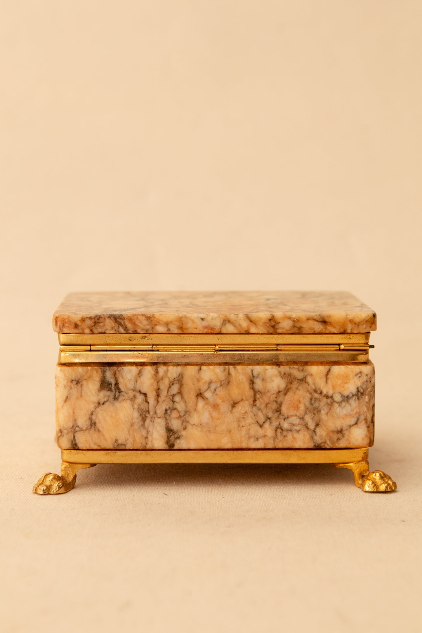 Alabaster Jewelry Casket