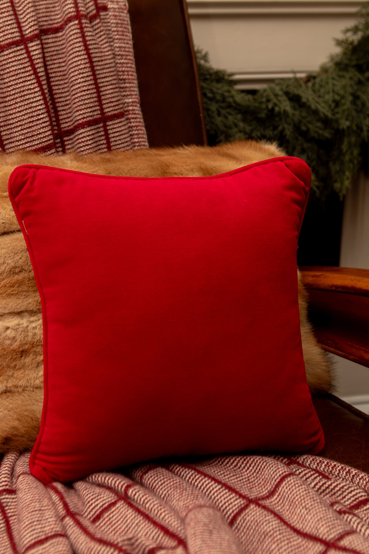 Large NeedlePoint Nutcracker Pillow