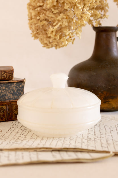 Italian Alabaster Lidded Dish