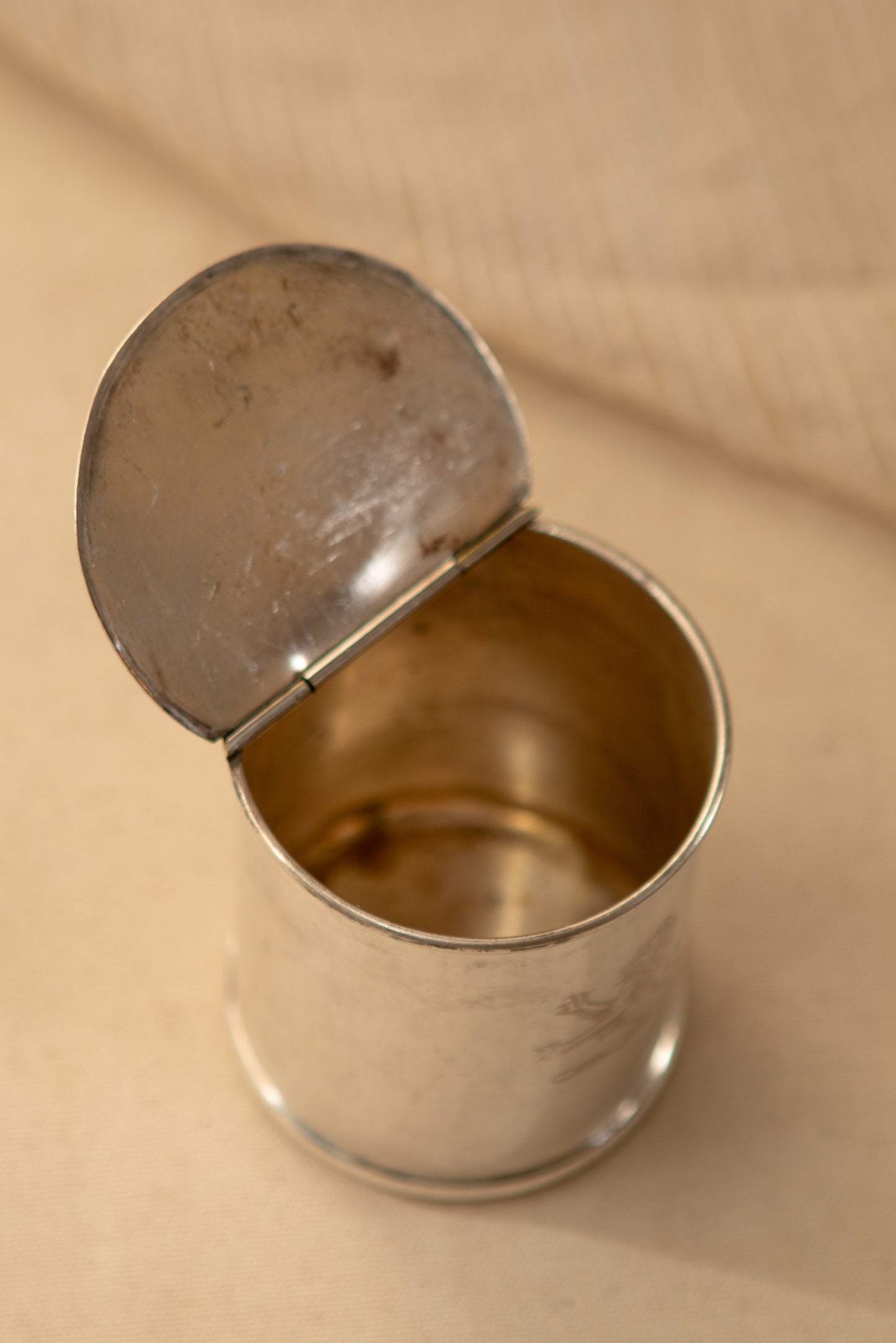 Silver-Plated Tea Caddy