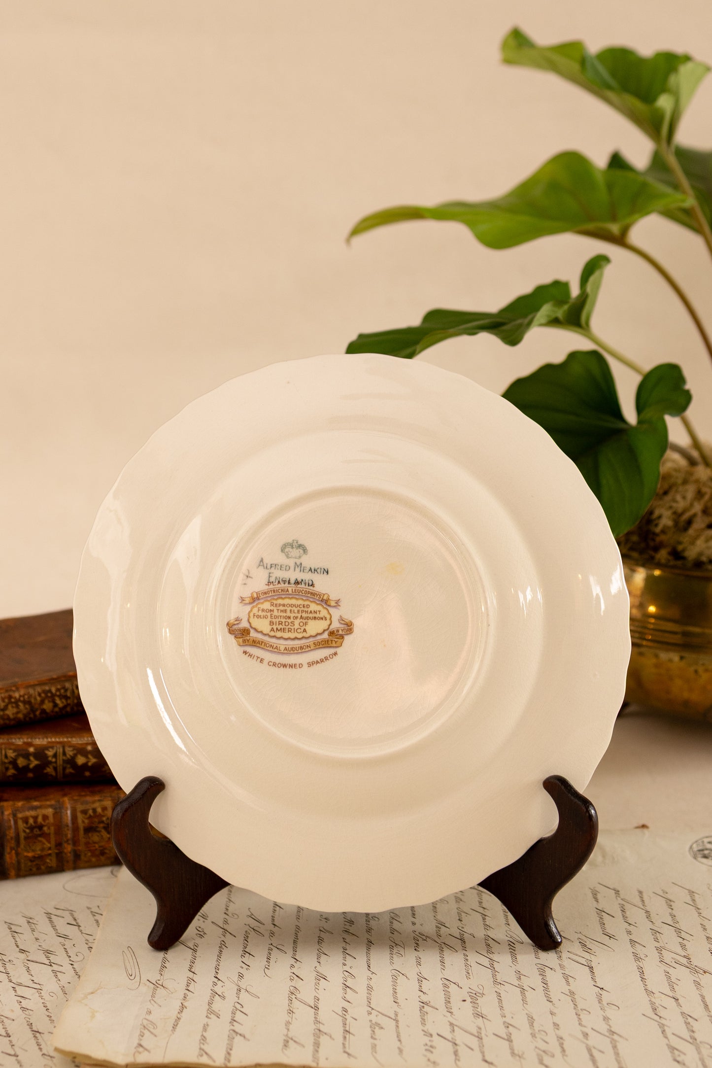 Alfred Meakin Audubon Bird Luncheon Plates