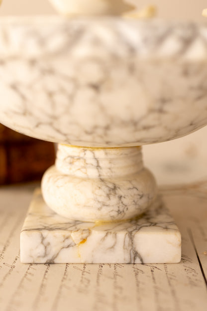 Alabaster Bird Bath