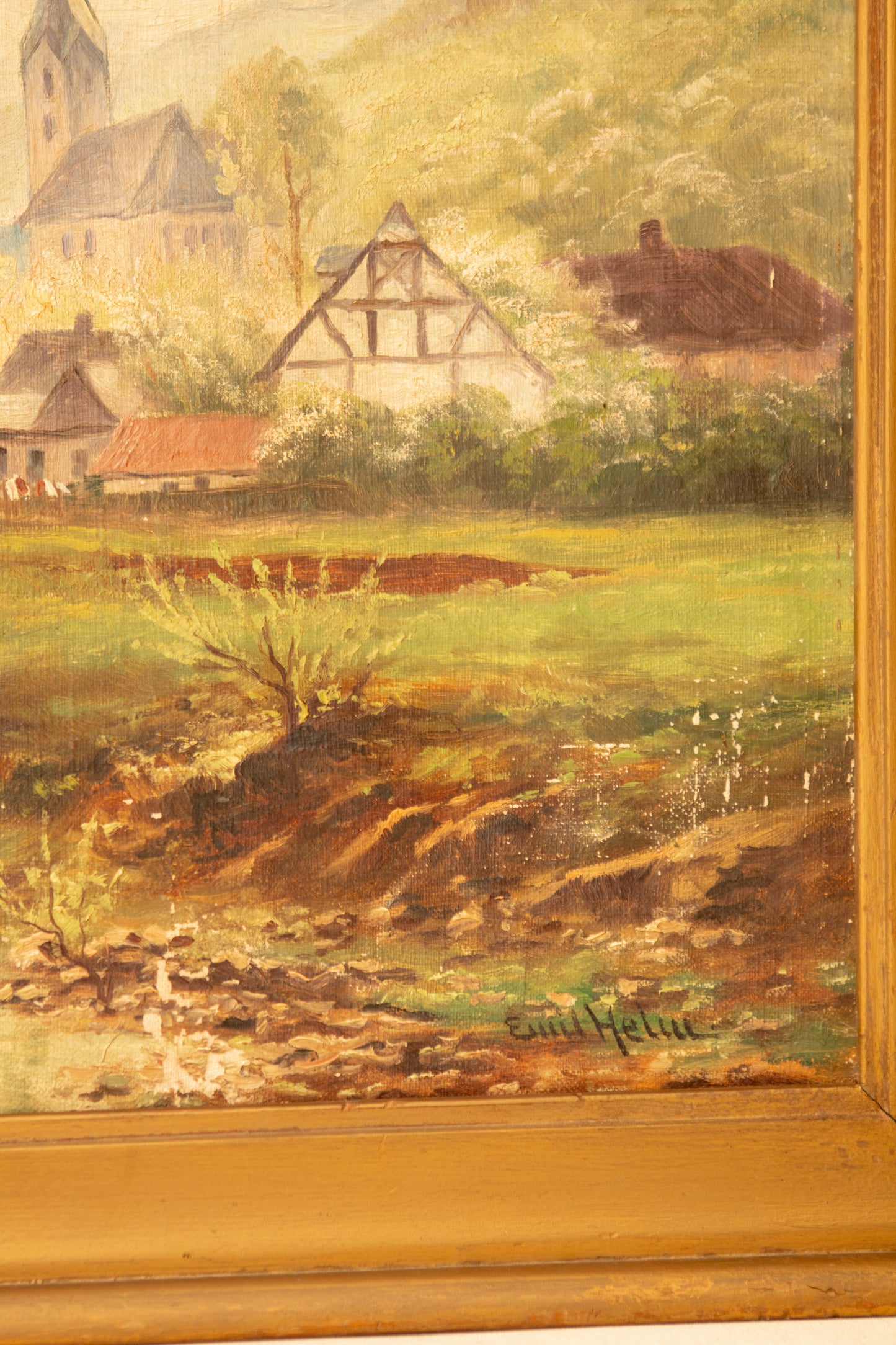 Oil Landscape on Canvas