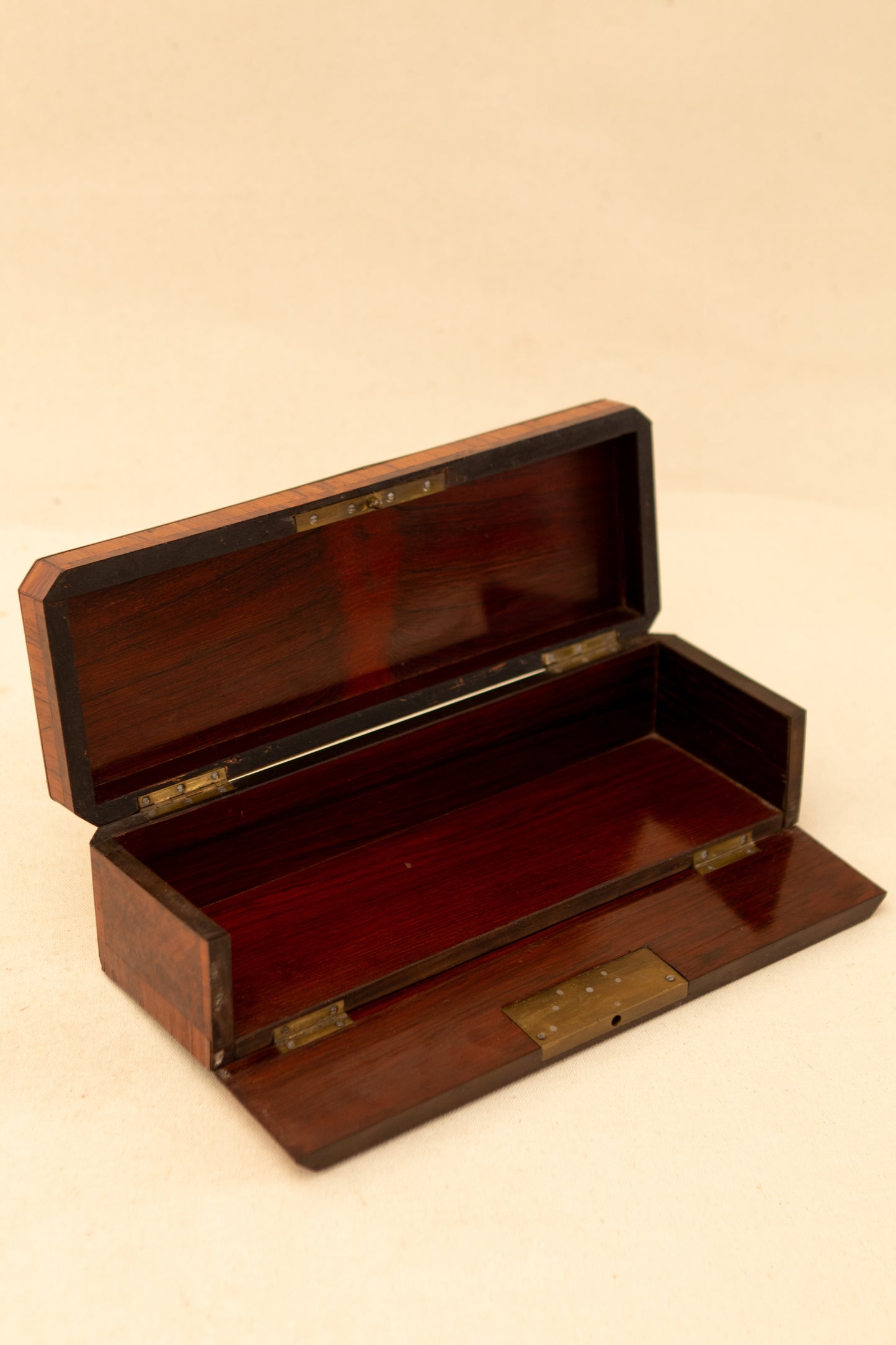 French Glove Box with Mother of Pearl Inlay