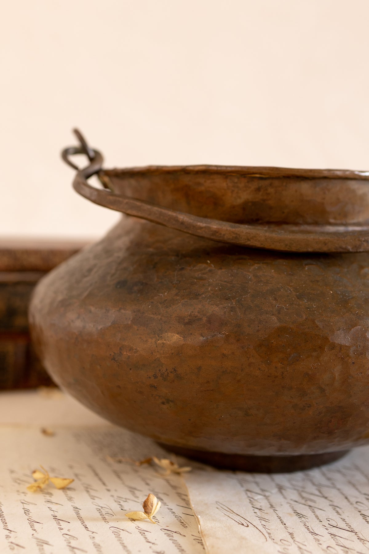 Hammered Copper Pot