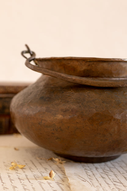 Hammered Copper Pot