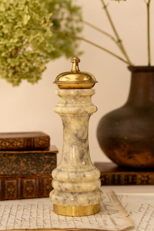 Italian Alabaster Pepper Mill